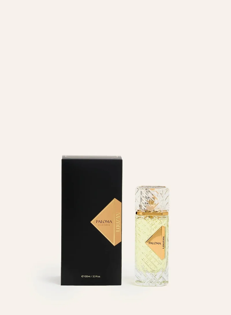 LOUZAN Louzan Paloma Eau de Parfum 100ml – Mandarin, Pear, Rose, Violet, Amber & Cedarwood Fragrance for Women