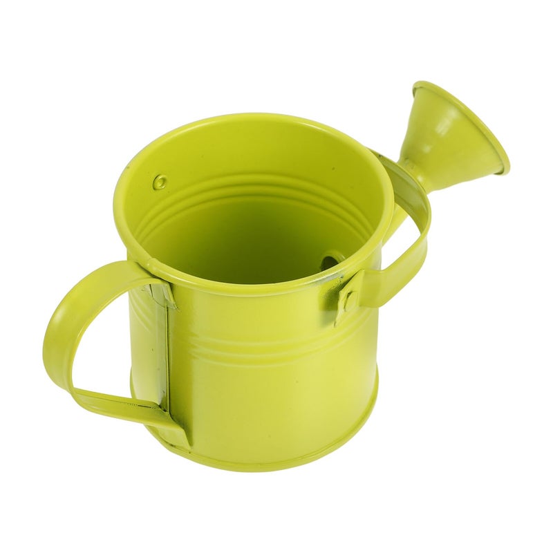Fluorescent Green Mini Watering Can For Succulents Houseplants Bonsai Indoor Gardening - Image 2