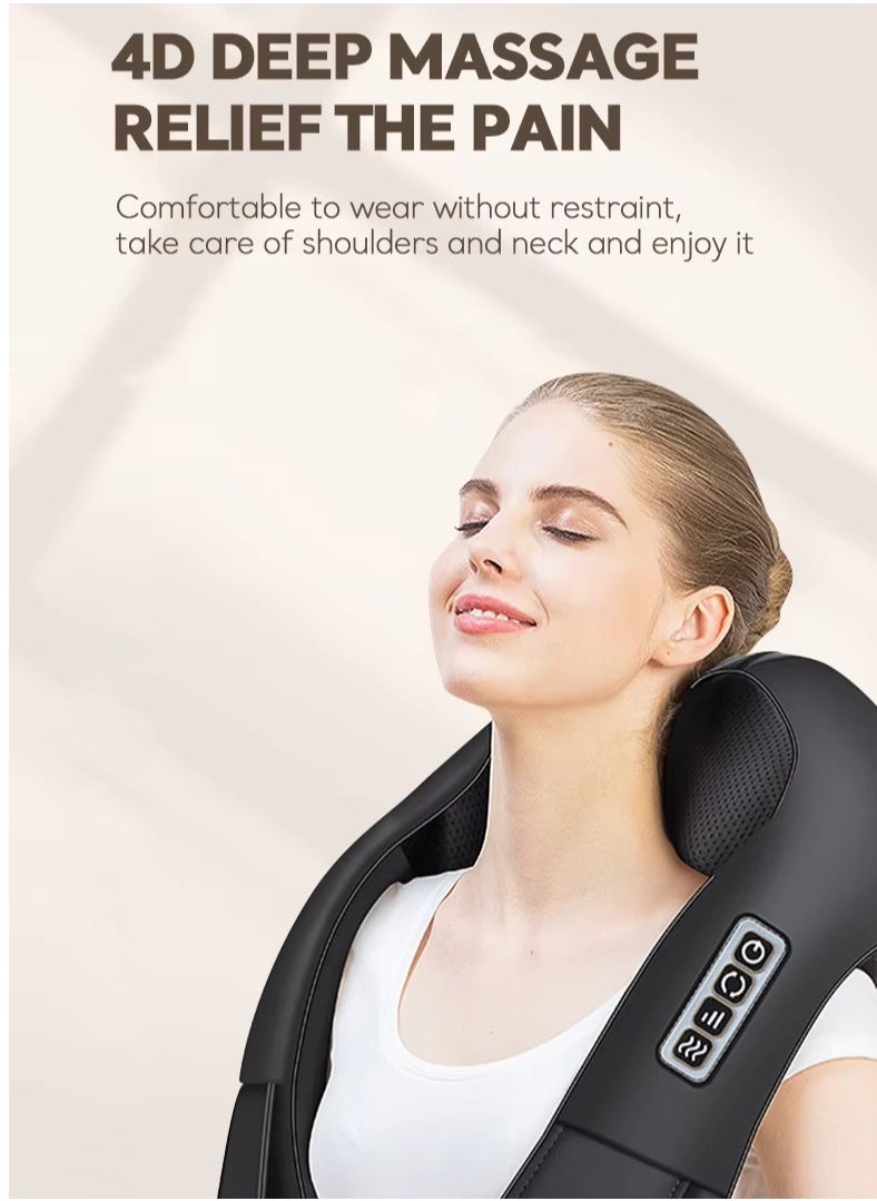 #3 Shiatsu Neck and Back Massager with Soothing Heat, Electric Deep Tissue 3D Kneading Massage Pillow for Your Neck, Shoulder, Leg, Body Muscle Pain Relief, Home, Office, and Car Use - pzsku/ZBB502BAE24DD93722EF4Z/45/1741767587/40fcbf46-cafd-4401-82f6-caeee1d61fbf