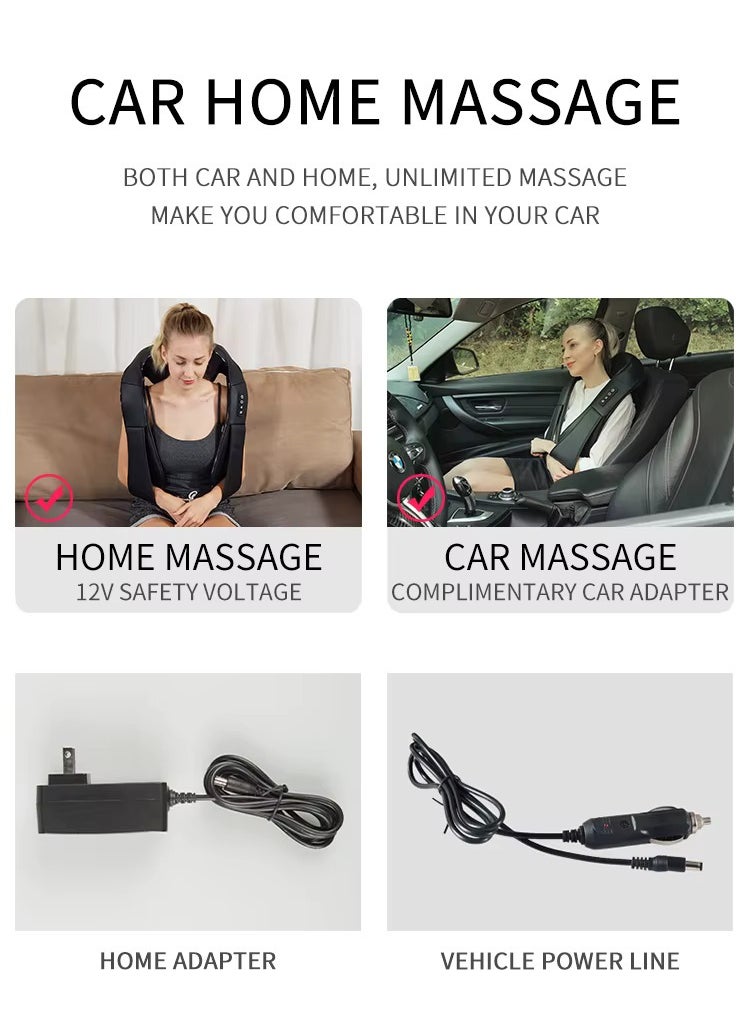 #3 Shiatsu Neck and Back Massager with Soothing Heat, Electric Deep Tissue 3D Kneading Massage Pillow for Your Neck, Shoulder, Leg, Body Muscle Pain Relief, Home, Office, and Car Use - pzsku/ZBB502BAE24DD93722EF4Z/45/1741767587/a2064218-c6ee-4bd2-a1a9-a97e69c428ec