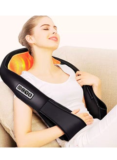 Generic Shiatsu Neck & Back Massager with Soothing Heat – Deep Tissue 3D Kneading for Pain Relief in Neck, Back, Shoulder, Waist, Legs – Use at Home, Car & Office  - Image 2