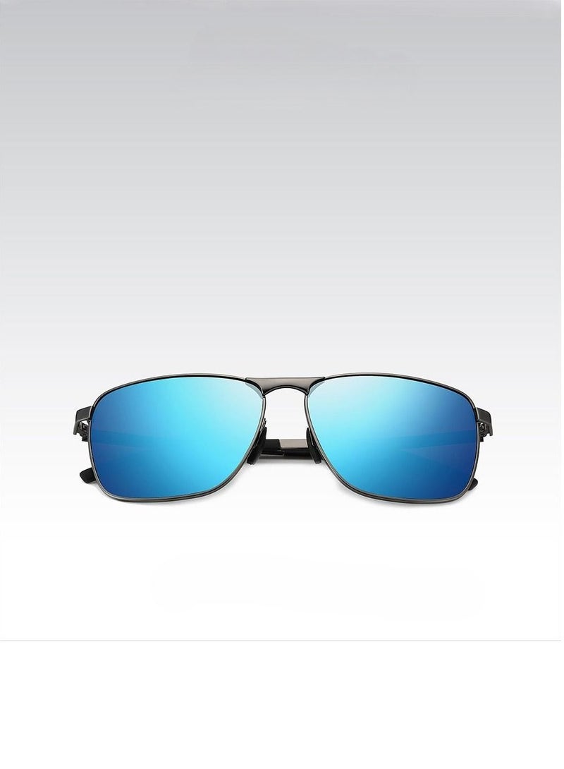 Veithdia Colorful Polarized UV Resistant Square Sunglasses - Image 3