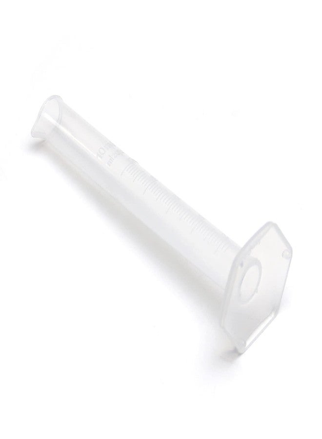 Othmro 5Pcs Measuring Graduated Cylinders 10ml Lab Cylinders Plastic Graduated Cylinders Labs Liquid Measuring Cups Measuring Cylinders for Science Lab Test Tube Beakers Clear Hex Base - Image 4