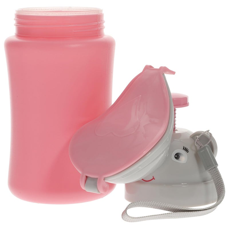 Portable Car Urinal Bottle Emergency Toilet Cartoon Design Lightweight Compact Travel Camping - Image 2