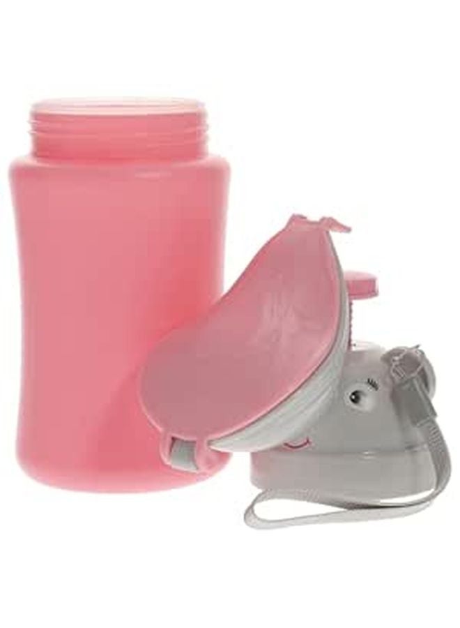 Portable Car Urinal Bottle Emergency Toilet Cartoon Design Lightweight Compact Travel Camping - Image 1