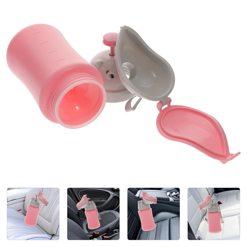 Portable Car Urinal Bottle Emergency Toilet Cartoon Design Lightweight Compact Travel Camping - Image 5
