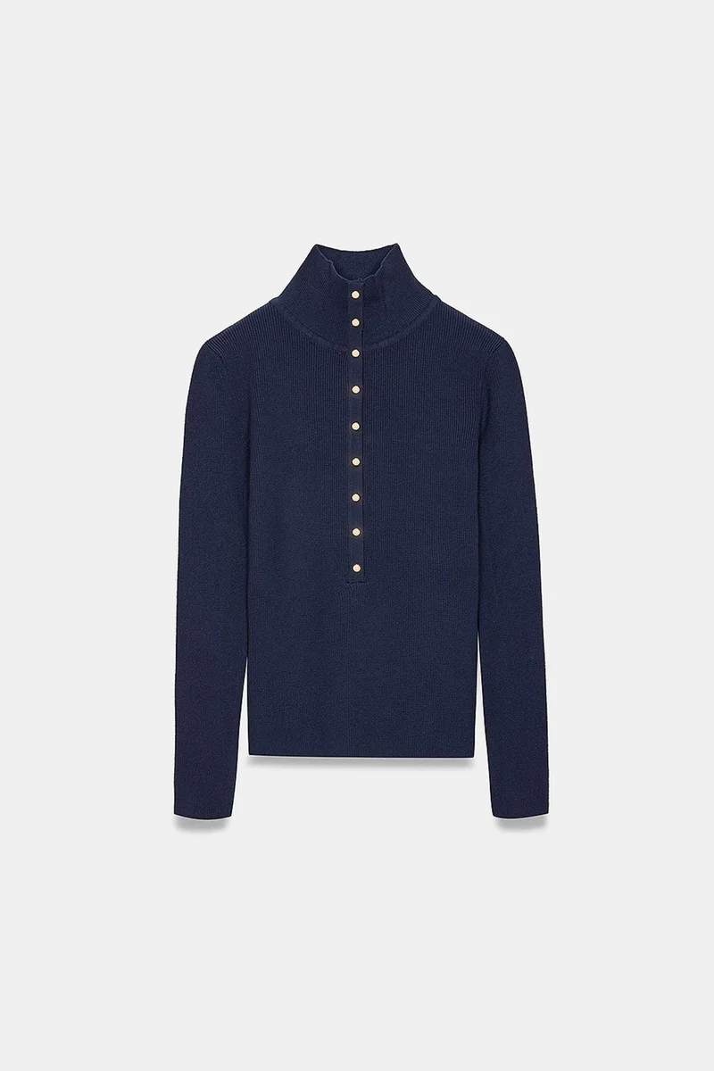 Dilvin Navy Blue DILVIN Women's Sweater for Women | Best Price UAE