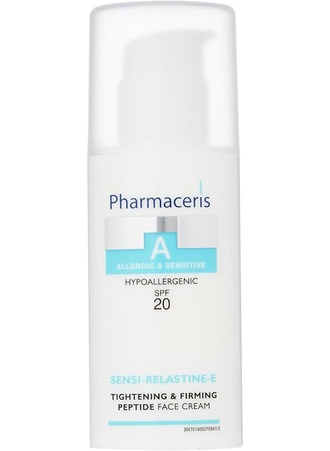 Pharmaceris Sensi-Relastine-E Tightening & Firming Peptide Face Cream, Reduces Wrinkles & Restores Tension - Image 3
