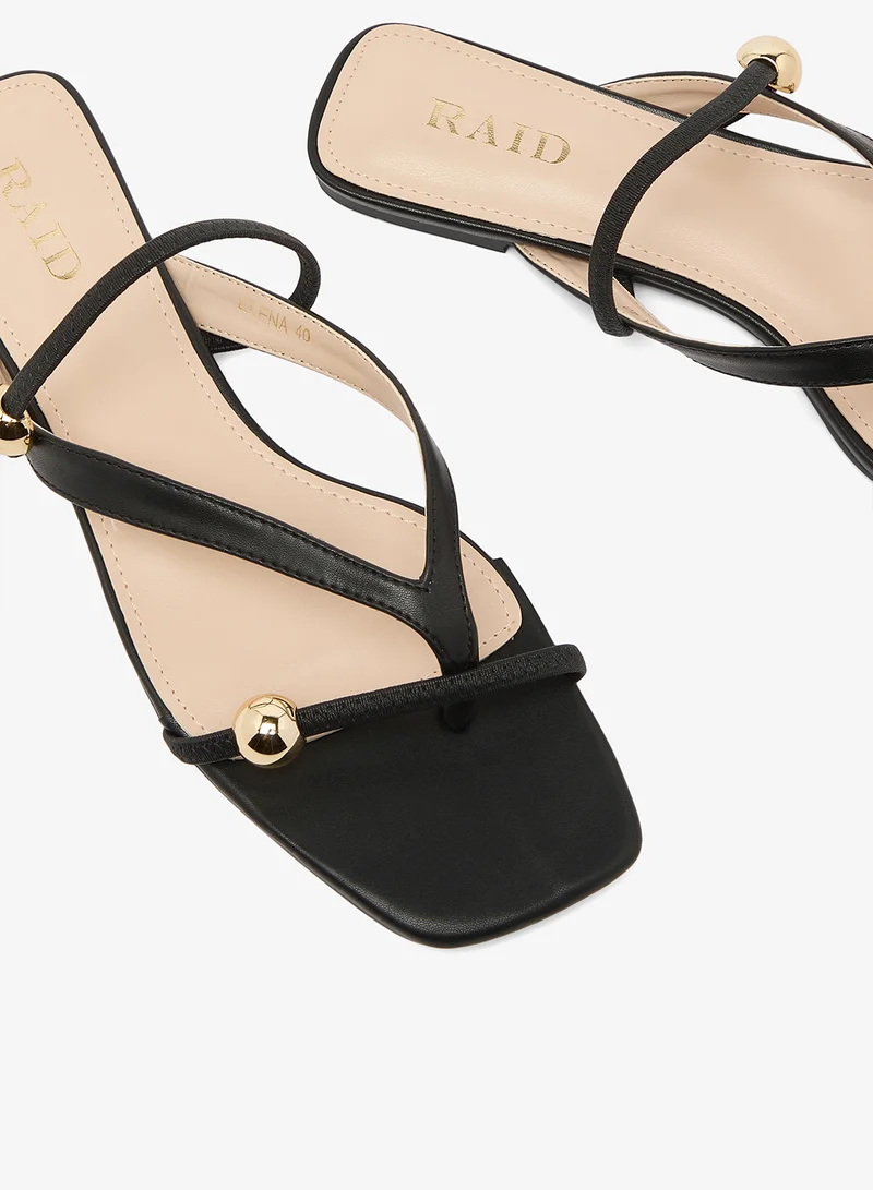 RAID  Flat Toe-Loop Sandals for Women | Best Price UAE