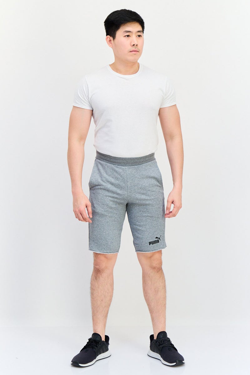 PUMA Men Sportswear Fit Outdoor Shorts, Grey Heather - Image 4