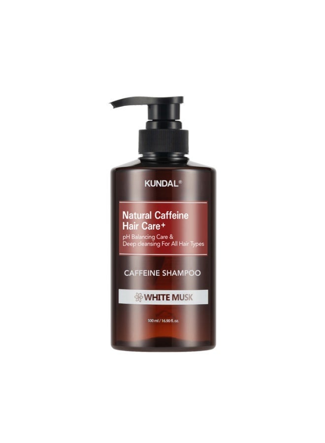كاندال كوندال شامبو شعر 500 مل عناية بالشعر بالكافيين  لفروة الرأس بالمسك الأبيض - Image 1