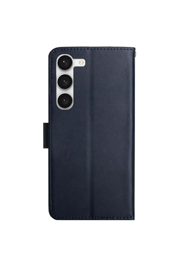 S-TOP Case For Samsung Galaxy S23 5G Genuine Leather Fingerprint-proof Flip Phone Case - Image 3