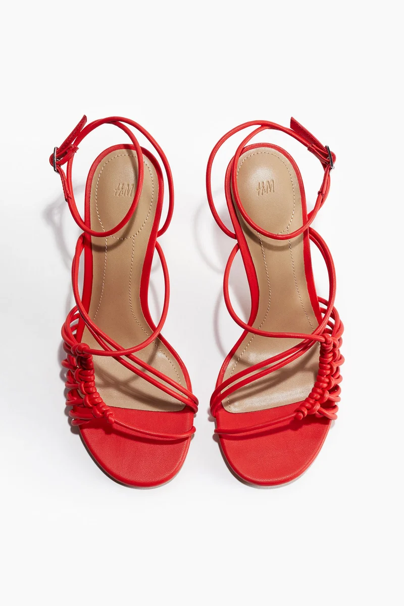 H&M Heeled strappy sandals