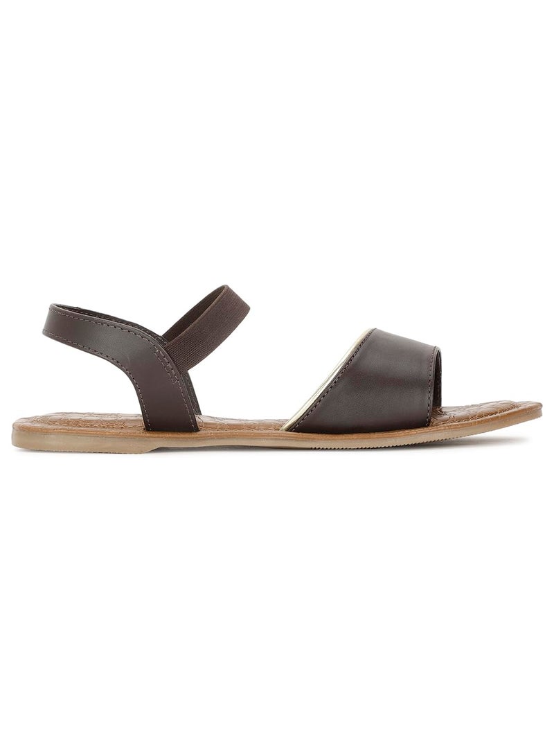 Bata 5614 Christie Sandal E 24 Dark Brown Sandals for Women|Casual outings|Party|Occasion|Festival|Comfortable|Open Toe Size- 3 - Image 2