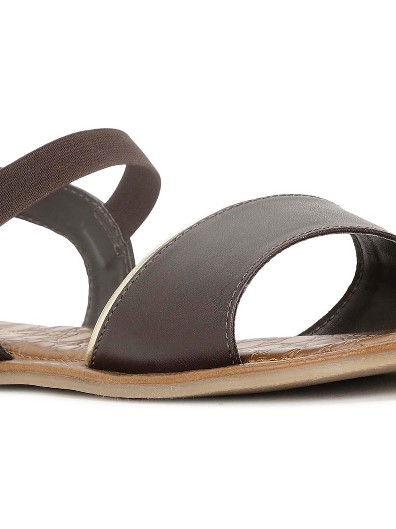 Bata 5614 Christie Sandal E 24 Dark Brown Sandals for Women|Casual outings|Party|Occasion|Festival|Comfortable|Open Toe Size- 3 - Image 5