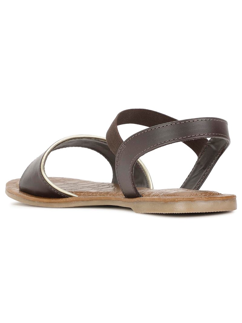 Bata 5614 Christie Sandal E 24 Dark Brown Sandals for Women|Casual outings|Party|Occasion|Festival|Comfortable|Open Toe Size- 3 - Image 3