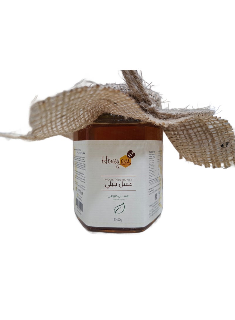 Honey am Natural Mountain Honey, Pure Sweet Honey with a Rich and Distinctive Flavor, Perfect for Tea, Breakfast, Desserts, Baking and Everyday Use. - Image 1