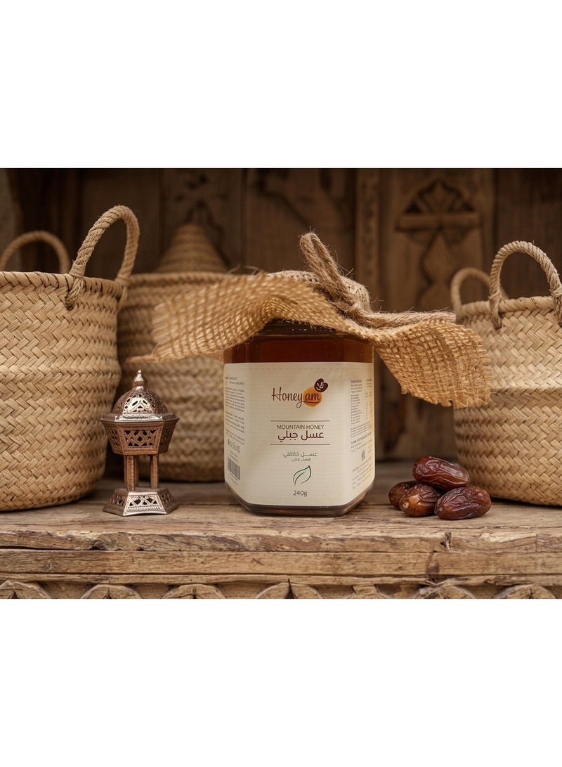 Honey am Natural Mountain Honey, Pure Sweet Honey with a Rich and Distinctive Flavor, Perfect for Tea, Breakfast, Desserts, Baking and Everyday Use. - Image 2
