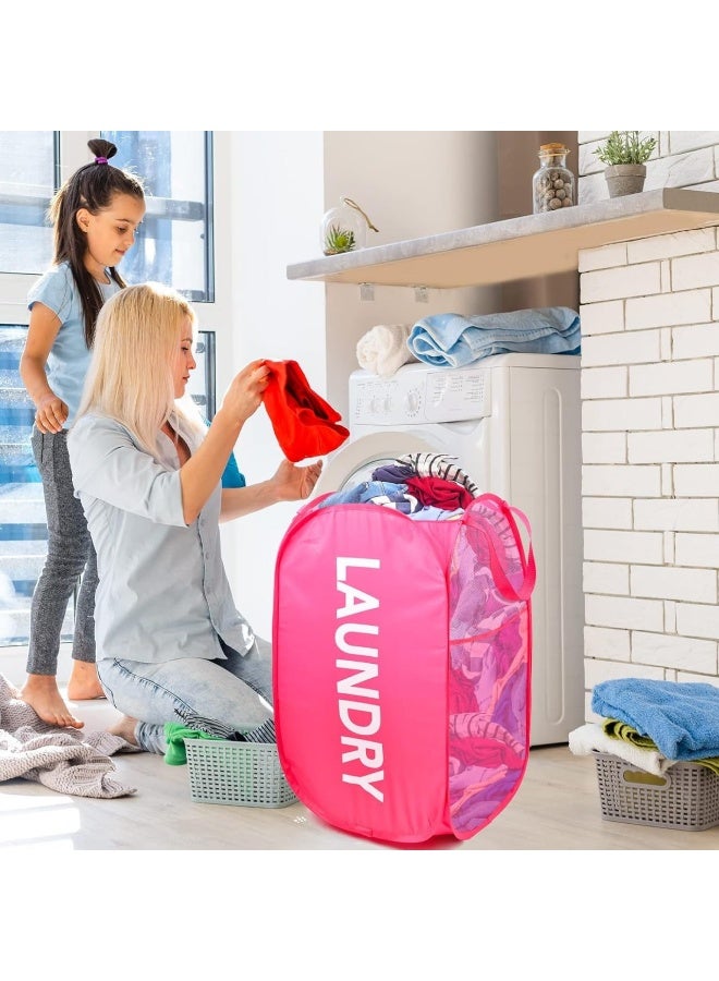 سلة غسيل، مريحة، متعددة الوظائف، سلة غسيل قابلة للطي، سهلة الاستخدام، أنيقة، سعة كبيرة، للمنزل - Image 3