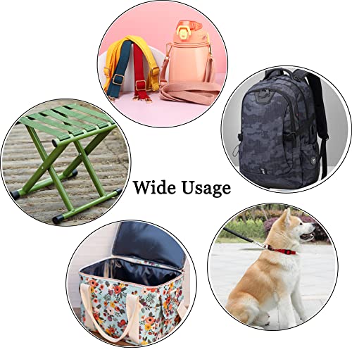 Dortrue Heavy Cotton Webbing 1 Inch 12 Yard 6 Colors Mixed Webbing Bag Handles, Bag Strap,Tote Bag Webbing，Cloth Belt,Making Outdoor Supplies - Image 5