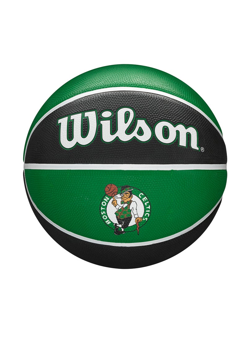Wilson NBA Team Alliance Basketball - Size 7 for +12 years old and Adults - Green/ Black - Image 1