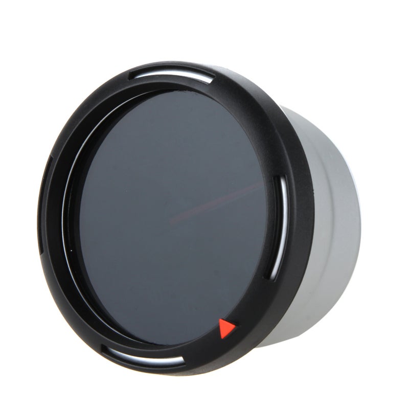 3.5'' Pointer Tachometer Kit Blue LED Pointer Display Tachometer Car Gauge Black Mirror Silver Ring - Image 3