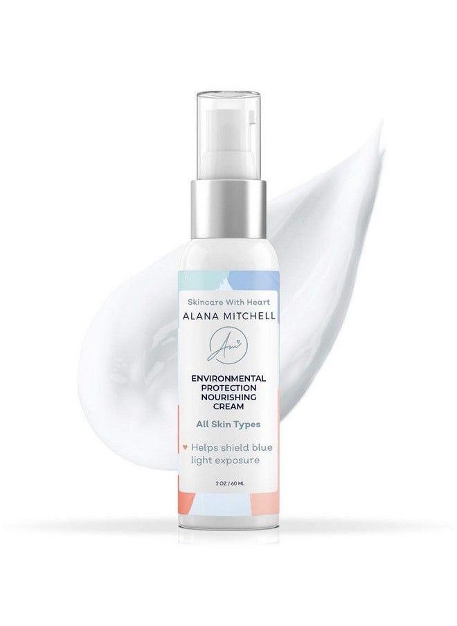 Alana Mitchell - Blue Light Protection Face Moisturizer Face Cream To Shield From Harmful Blue Light Damage Facial Moisturizer Cream W/Jojoba Oil & Aloe Vera Facial Skin Care Products (2 Oz) - Image 1