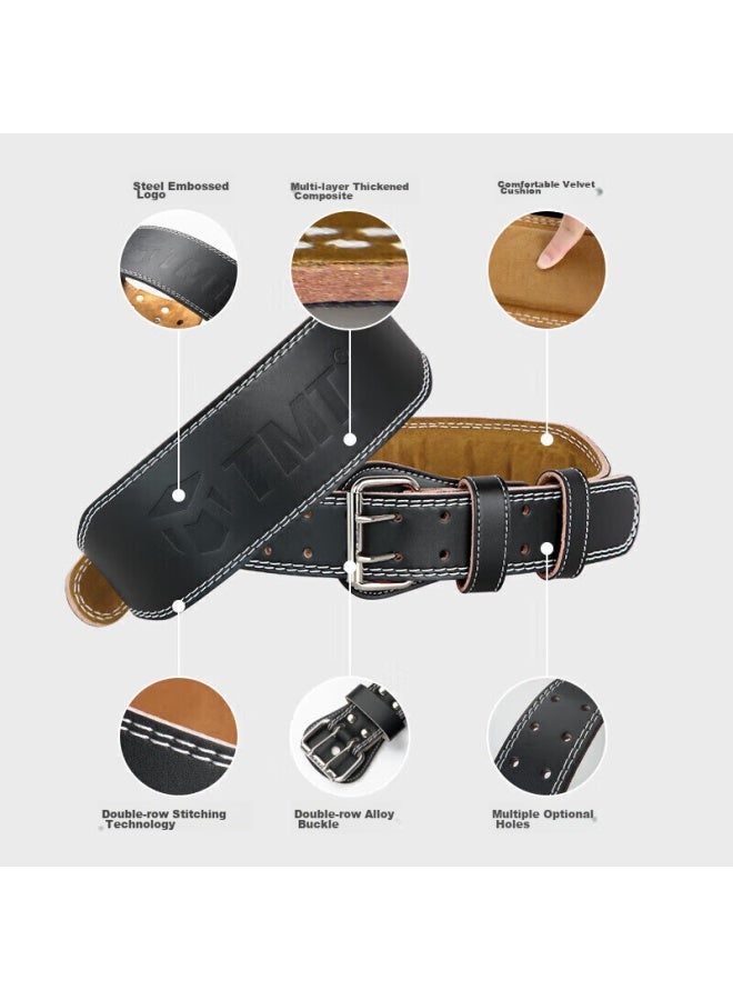 Tmt Fitness Waist Belt, Squat, Deadlift, Strength Training, Sports Back Support, Exercise Equipment, Weight Training, Waist Support Belt - Image 3