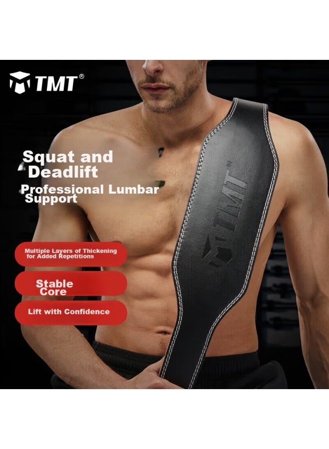 Tmt Fitness Waist Belt, Squat, Deadlift, Strength Training, Sports Back Support, Exercise Equipment, Weight Training, Waist Support Belt - Image 1