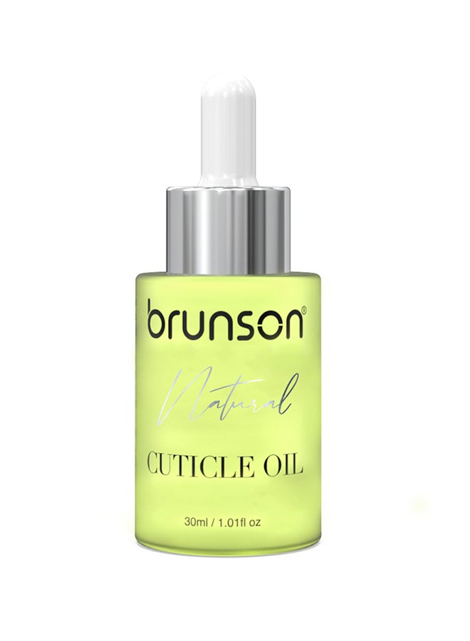 brunson Cuticle Oil Nail Strengthener Oil For Nail Growth Treatment Nail Hardener, Nail Smoothing, Nourishing, And Moisturizing, BCOLM - Image 1