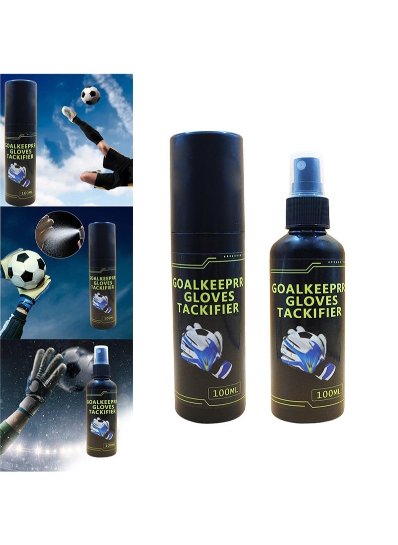 Aikanbo Goalkeeper Gloves Tackifier Grips, Football Gloves, Goalkeeper Glove Grips Spray Anti Slip Quick Dry Football Sports Grips Spray  - Image 5
