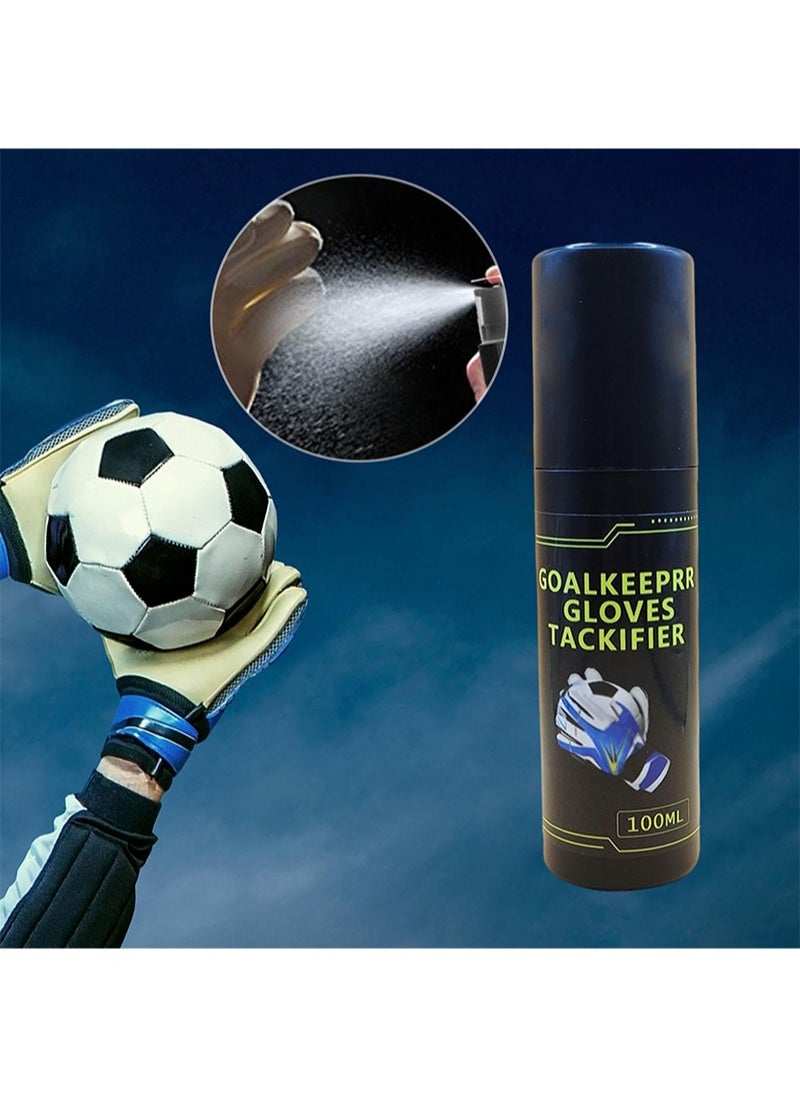 Aikanbo Goalkeeper Gloves Tackifier Grips, Football Gloves, Goalkeeper Glove Grips Spray Anti Slip Quick Dry Football Sports Grips Spray  - Image 2