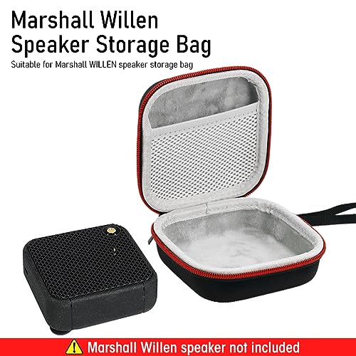 Zeitel® Carrying Case for Marshall Willen, Portable Carrying Case Cover for Marshall Speakers Willen Speaker Case with Hand Strap Anti-Scratch EVA Carring Case for Marshall Willen Bluetooth Speaker - Image 2