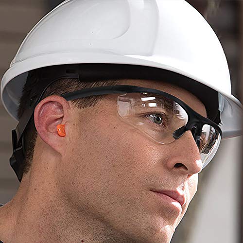 LaneTop Shooting Glasses For Men and Women, Anti Fog ANSI Z87.1 Safety Glasses with Hard Shell Case, UV400 Eye Protection for Shooting Range Glasses, Clear Lens-2 Pair - Image 3