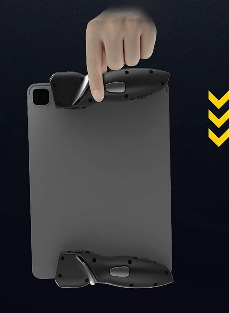 Tablet Game Joystick Trigger Handle 6 Finger L1R1 Shooter Fire Aim Button Controller Fits for iPad Android Tablet PUBG Game Accessories - Image 5
