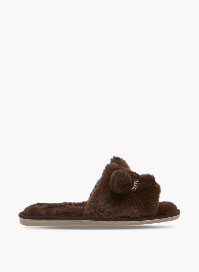 لو كونفورت Ear Applique Detail Bedroom Slides
