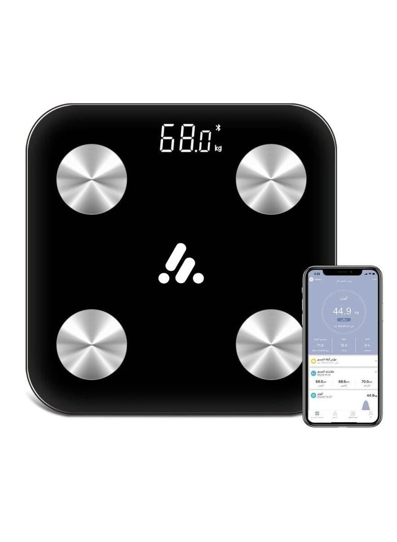 Loquat Personal Weight Scale, Smart Body Fat Scale 180kg - Image 1