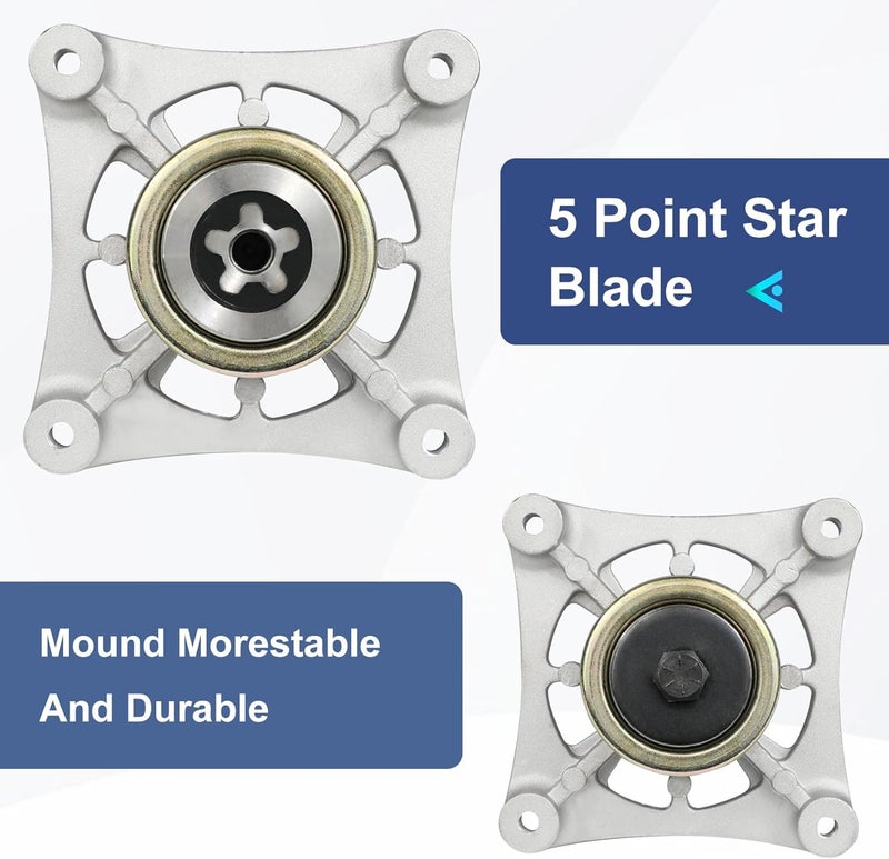Monkemon 187292 192870 532187281 532187292 567253301 587819701 587125401 Husqvarna yth22v46 yth24v48 Spindle 187292 Mandrel Assembly Husqvarna 42" 46" 48" 54" Mower Deck Spindle Craftsman 2200 567253301 - Image 5