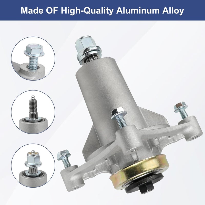 Monkemon 187292 192870 532187281 532187292 567253301 587819701 587125401 Husqvarna yth22v46 yth24v48 Spindle 187292 Mandrel Assembly Husqvarna 42" 46" 48" 54" Mower Deck Spindle Craftsman 2200 567253301 - Image 4