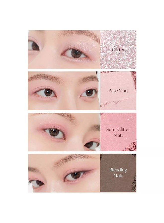 Muzigae Mansion لوحة عيون توست بوت 01 وردي خيالي 4.5 جرام - Image 4