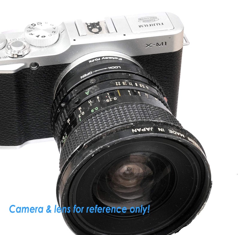 Fotasy محول عدسة Fotasy FD إلى Fuji X، محول عدسة Canon FD إلى Fujifilm X Mount، متوافق مع Fujifilm X-Mount X-Pro2 X-E2 X-E3 X-A5 X-M1 X-T1 X-T2 XT3 X-T10 X-T20 X-T30 X-H1 - Image 4