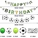 BANBALLON Soccer Birthday Party Decorations Soccer Balloons Banner For Mens Boys Birthday Party Sports Theme Party Football Theme Party Supplies - Image 2