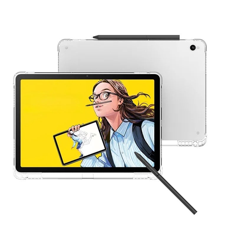 حافظة واقية من TPU لجهاز Wacom Movink Pad 11 بتصميم شفاف مع حماية من السقوط - Image 4