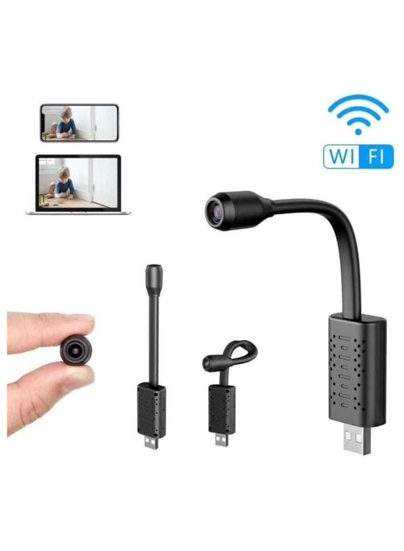 ELTRAZONE Portable Wifi Security Camera Smart Mini Wireless USB IP Camera Flexible 360 Degree Loop Video Motion Detection Camera - Image 2