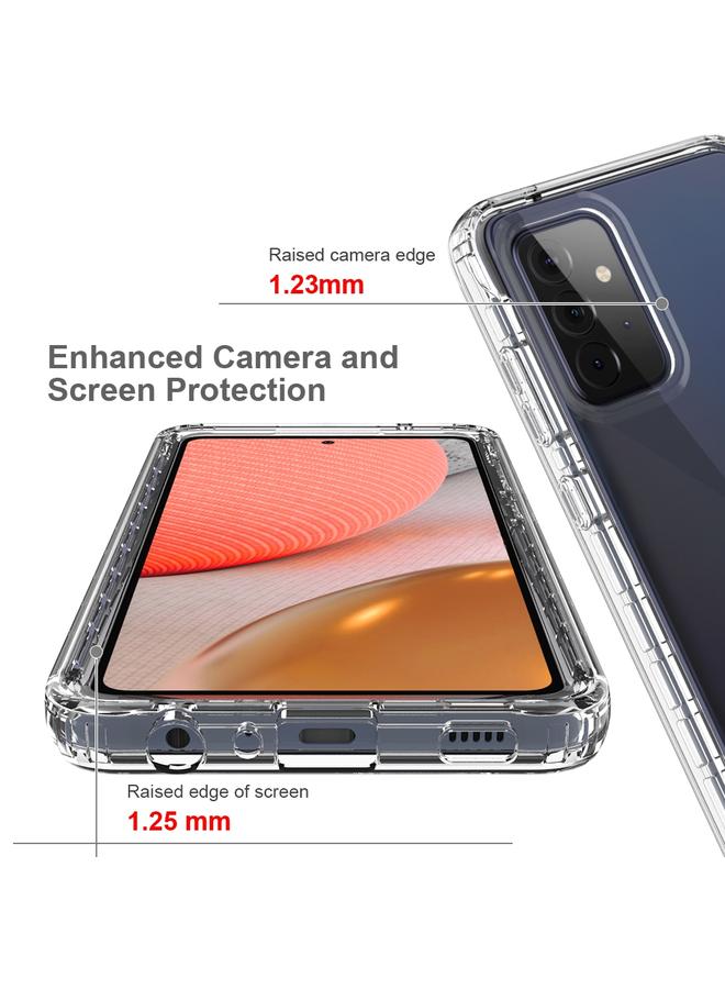 S-TOP Case For Samsung Galaxy A72 5G / 4G Shockproof Highly Transparent PC+TPU Protective Case - Image 5