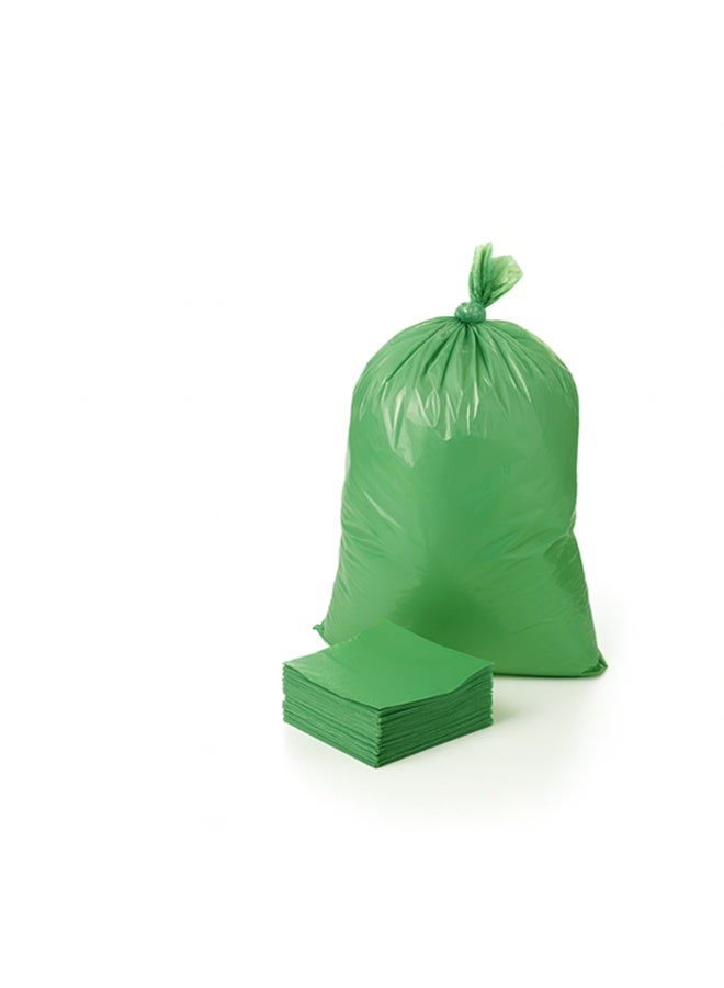 Garbage Bag Green | Leak-Resistant, Eco-Friendly | 95 x 120 1 X 5 KG - Image 1