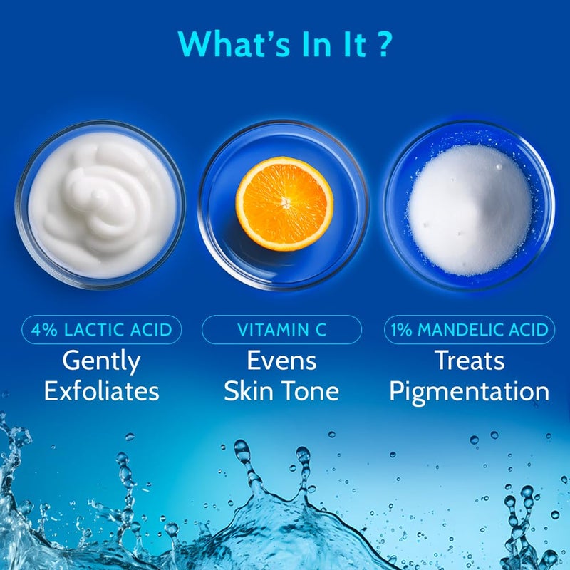 Chemist at Play UnderArm Roll-On with 5% AHA| Lactic & Mandelic Acid|Prevents Odour, Brightens Skin & Exfoliates Underarm | For Sensitive Skin | Fragrance-Free | Alcohol & Aluminium Free | 1.35 fl oz - Image 4