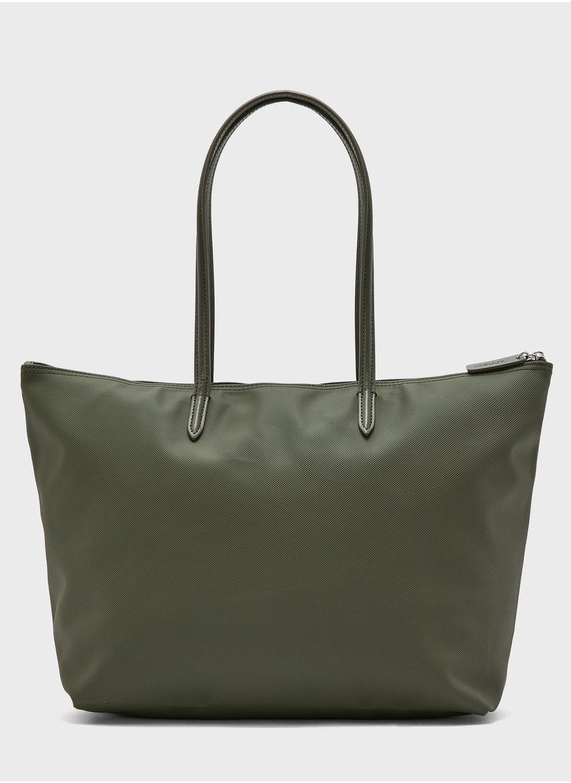 LACOSTE - L.12.12  Medium Tote Bag - Image 1
