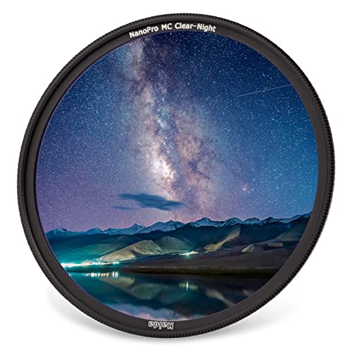 Haida Light Pollution Filter Haida ClearNight NanoPro Filter Optical Glass Enhances Visibility Artificial Light Sources Reduction for SkyStar 72mm - Image 1