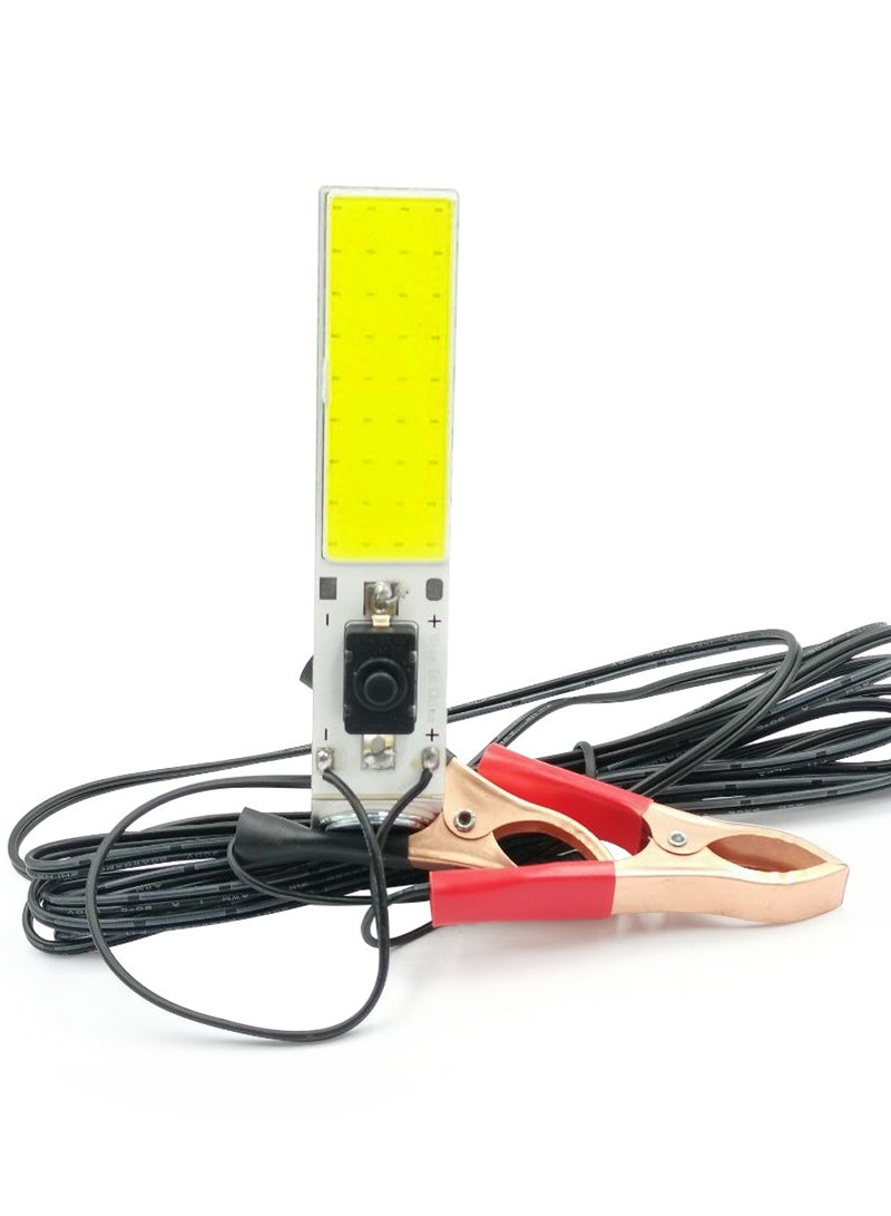 SPIDER 12V High-Power LED Work Light with Battery Clips – Ultra-Bright Portable Illumination for Outdoor, Camping, Car Repair & Emergency Use - Image 3